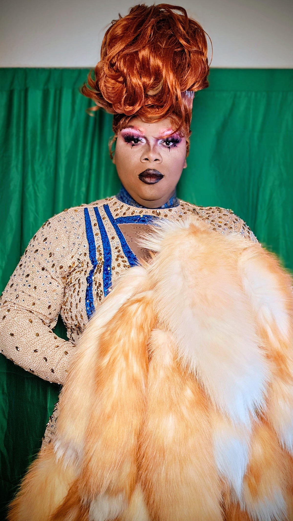 Genuine fox fur foxtail accessory from Chanell's Tails for Southern-inspired styling