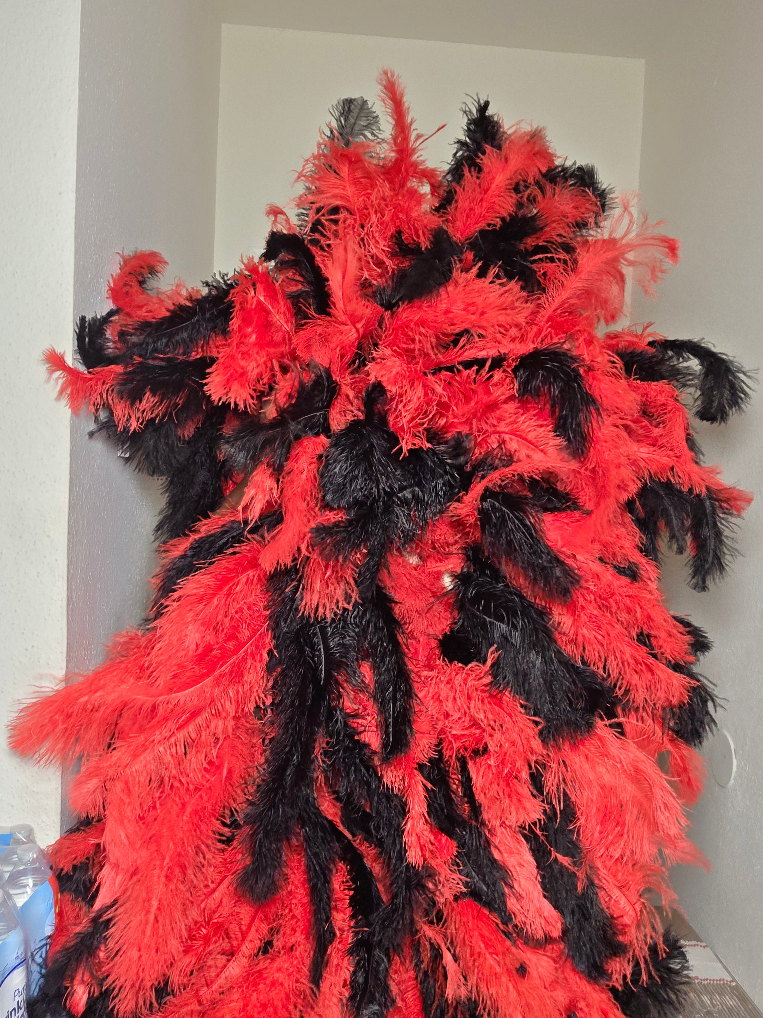 Full ostrich Plume Boas