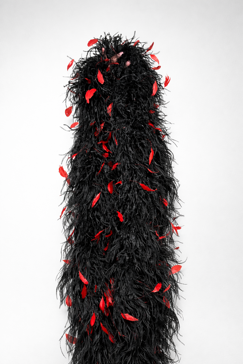 Premium ostrich feather boas